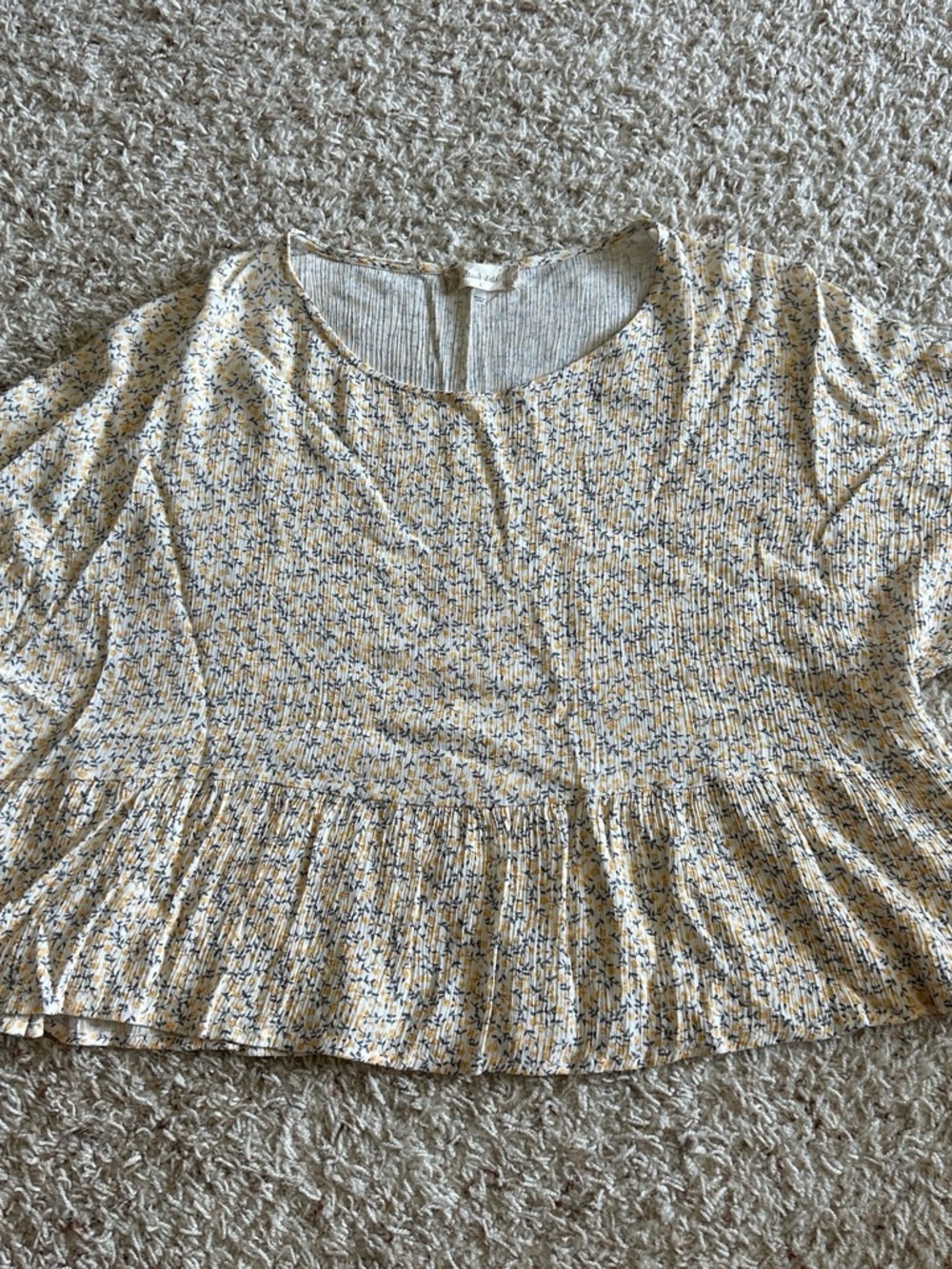 Altar’d State Floral Blouse